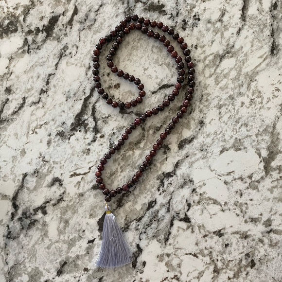 Authentic Garnet Mala - Picture 2 of 3